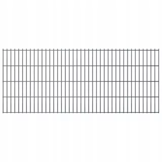 Plotové panely 2D, 2,008 × 0,83m, 4m, šedá