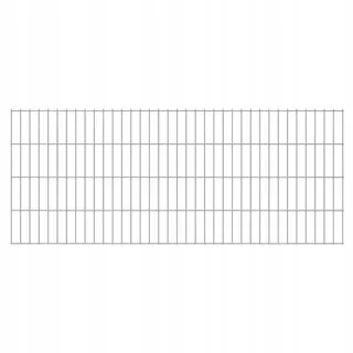 Plotové panely 2D, 2,008 × 0,83 m, 12 m, strieborná