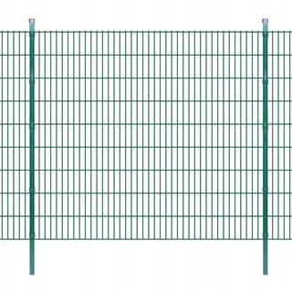2D Plotové panely a stĺpiky 2008 × 1830 mm 6 m zelená