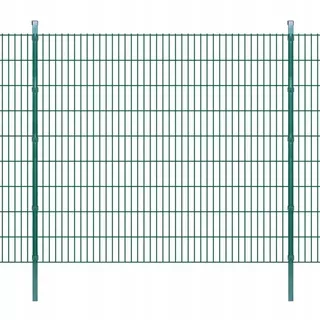 2D Plotové panely a stĺpiky 2008 × 1830 mm 4 m zelená