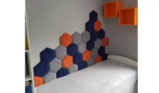 Moidu nášivka Poťahové panely - šesťhran SADA 20 KS 26x30