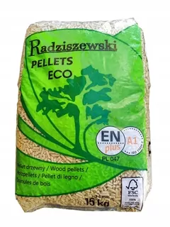 Pelety z brezového dreva 15 kg Radziszewski Żwirek