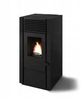 Jednofunkčná oceľová pec na pelety Eva Calor, 9 kW