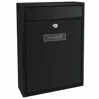 Poštová schránka - Perel Mailbox Ibiza, Čierna, BG40002