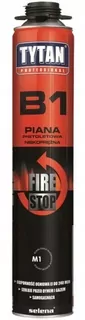 Montážna pena PUR - Titanium Foam Pistol Protipožiarne B1 750ml