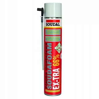 Montážna pena PUR - Soudal extra 66 750 ml pena