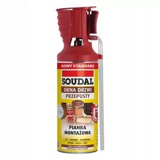 Montážna pena PUR - Soudal Genius pištoľ 300 ml pena