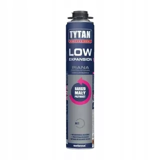 Montážna pena PUR - Pištoľ pena titánu nízky expanznej 750 ml