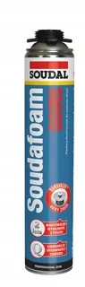 Montážna pena PUR - Pištoľ pena SOUDAL dverí sa 750 ml 12sz