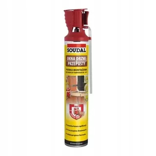 Montážna pena PUR - Montážna pena Soudal zimná 750 ml