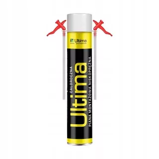 Montážna pena PUR - Polyuretánová pena. Celoročné hadice 750 ml ul