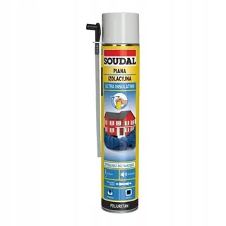 Montážna pena PUR - Ručné PU pena Soudal 750ml F11