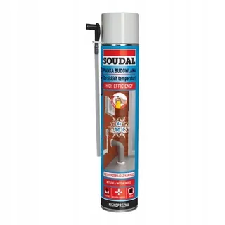 Montážna pena PUR - Soudal F22 hadice pena nízkoteplotné 750