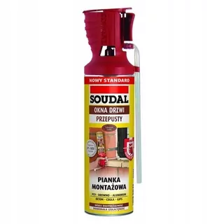 Montážna pena PUR - Ručné PU peny Soudal Genius pištole montážne 500 ml