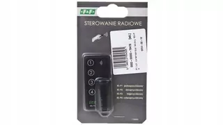Štvortlačidlový diaľkový ovládač 12 V A23 868MHz 30m čierny
