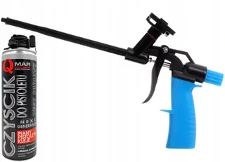 Montážna pena PUR - Teflon alu pištoľ pre montáž pena + clean