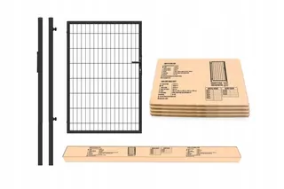Zárubňa Duos Box Metfence zink+RAL 7016 ANTRACIT v balení