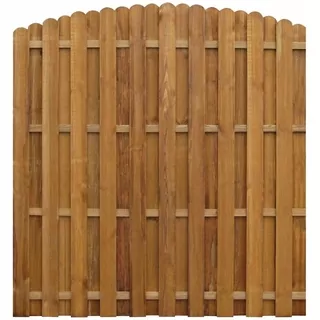 VidaXL Záhradný plot z borovicového dreva 170 × 156-170cm