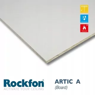 Fototapeta - Stropná doska Rockfon Artic A 600 × 600 × 15 32 ks