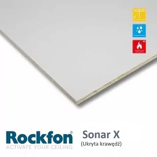 Doska Skrytá hrana - Rockfon Sonar X 600x600x22