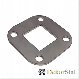 Montážna doska 104 x 104 profil 40 x 40 mm inox