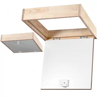 Podkrovné schody z dreva Oman 80 x 80 cm