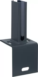 KU Podstavec stĺpika 60 × 40 mm RAL 7016