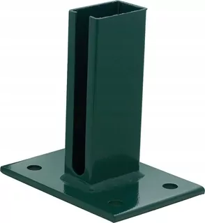 P Podstavec stĺpika 60 × 40 mm RAL 6005