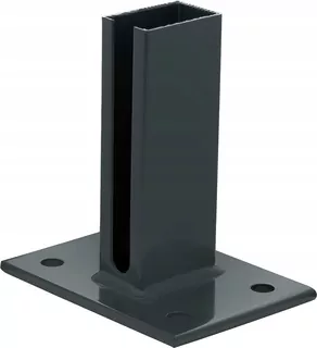 P Podstavec stĺpika 60 × 40 mm RAL 7016