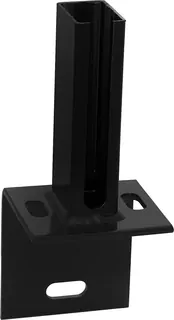 KL Podstavec stĺpika 60 × 40 mm RAL 9005