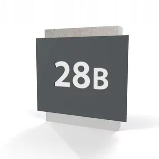 Podsvietené číslo domu T-layer AN-IN LED 25 × 25 cm
