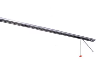2400 mm Single Rail s reťazou pre garážový pohon Faac D600 - D700HS - D1000