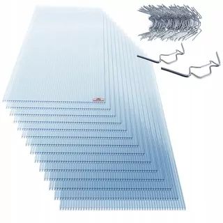Gardebruk polykarbonátové viacstenné dosky 1,21 m x 60,5 cm x 4 mm