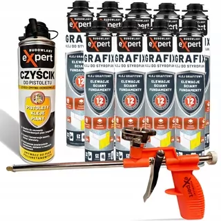 9× Lepidlo na polystyrén Construction Expert 750 ml + 2 ďalšie produkty