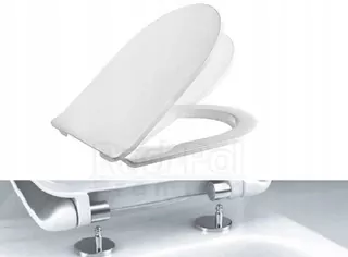 MKW Hatria Daytime WC sedadlo, biely duroplast