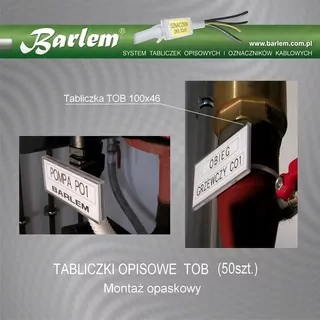 Popis doska BARLEM TOB 100x46 mm (50 ks) - pásová montáž