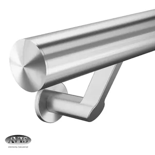 Wall železnice 125 cm, model 9320, nerezová oceľ