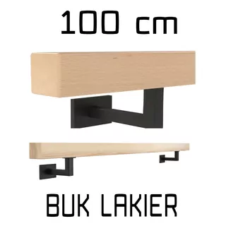 Wall Zábradlie drevené Bukowa Buk lak 100cm