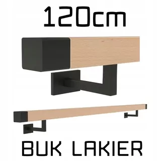 Wall Zábradlie drevené Bukowa buk lak 120cm