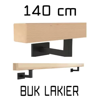 Wall Zábradlie drevené Bukowa buk lak 140cm