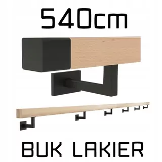 Wall Zábradlie drevené Bukowa buk lak 540C