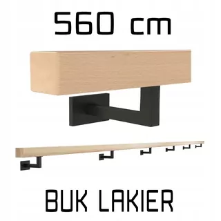 Wall Zábradlie drevené Bukowa buk lak 560C