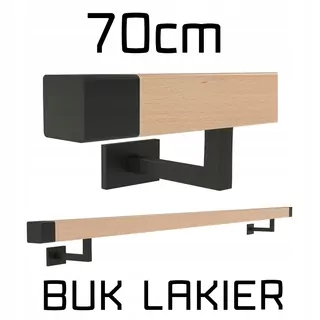 Wall Zábradlie drevené Bukowa buk lak 70 cm
