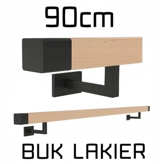 Wall Zábradlie drevené Bukowa buk lak 90 cm