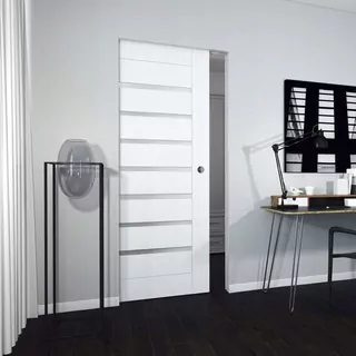 Systém nástenných posuvných dverí 70 cm Gustavson, Laguna 1,59 m