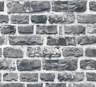 Flisénová tapeta imitácia kameňa Profhome 361404-GU hladká matná farba šedá čierna 5,33 m2