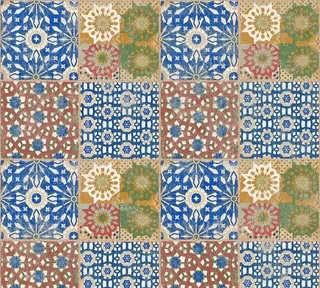 Fototapeta - ProfHome 368951-GU FLizeline Wallpaper Etno Red