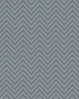 Vliesová tapeta chevron Profhome BA220094-DI reliéfna s kovovým leskom farba modrá modrá šedá