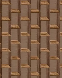 Vliesová tapeta s geometrickými vzormi Profhome DE120074-DI reliéfna s kovovým leskom farba medená