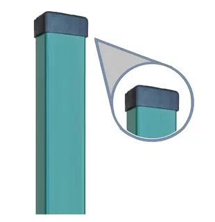 Profil 60 × 40 h = 200 zelená RAL6005 bar pre panel